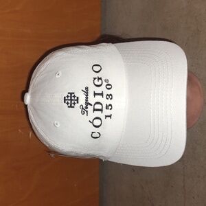 Tequila Codigo 1530 Embroidered Logo Letters Adjustable White Cap Hat New